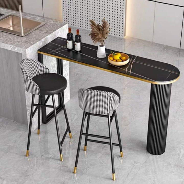 VANCE Modern Sintered Stone Bar Table