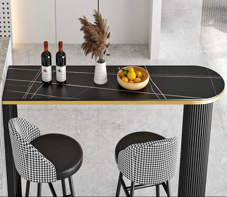 VANCE Modern Sintered Stone Bar Table