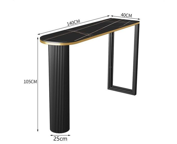 VANCE Modern Sintered Stone Bar Table