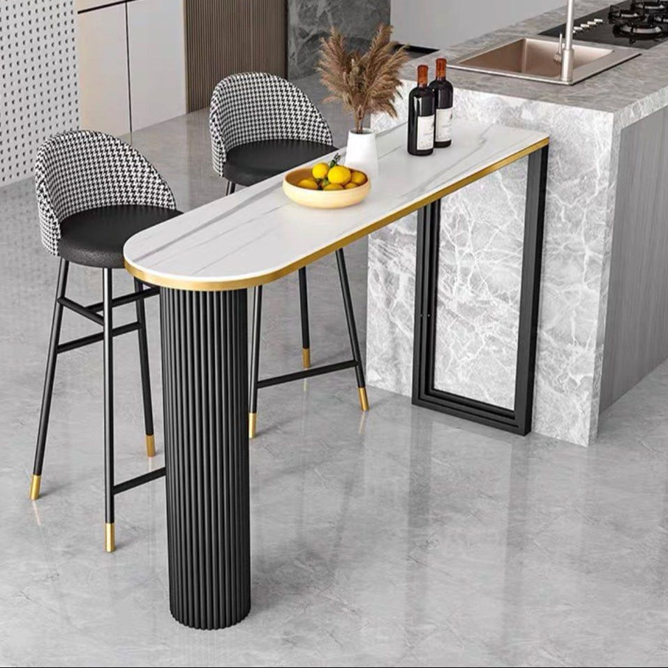 VANCE Modern Sintered Stone Bar Table