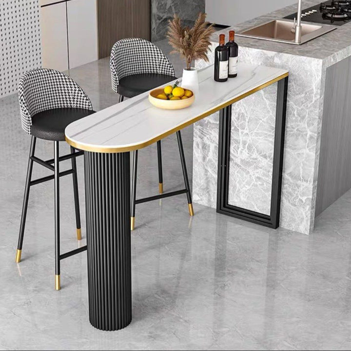 VANCE Modern Sintered Stone Bar Table