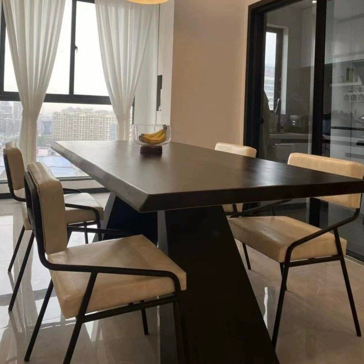 MERRICK Modern Solid Wood Dining Table