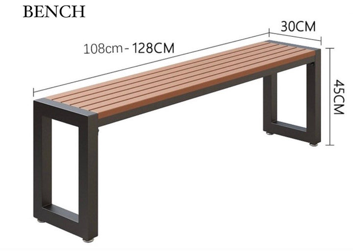 TRICAS Outdoor Modern Dining Table