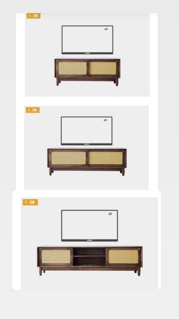 VINDO Retro Style TV Stand
