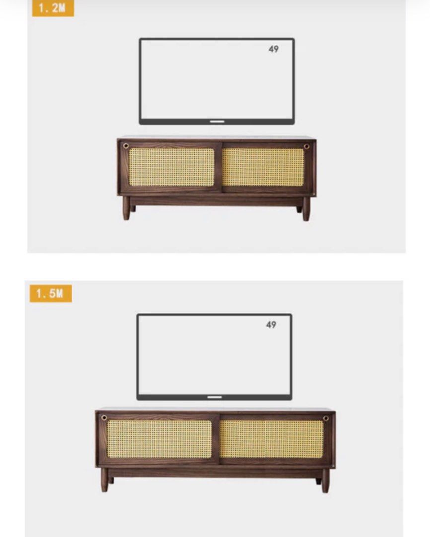 VINDO Retro Style TV Stand