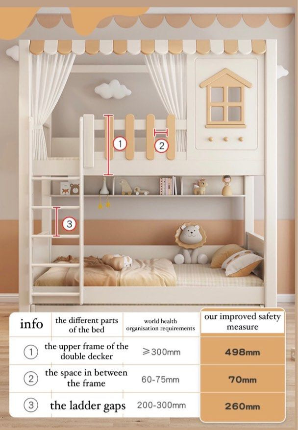 TADORE Modern Double Decker Bed