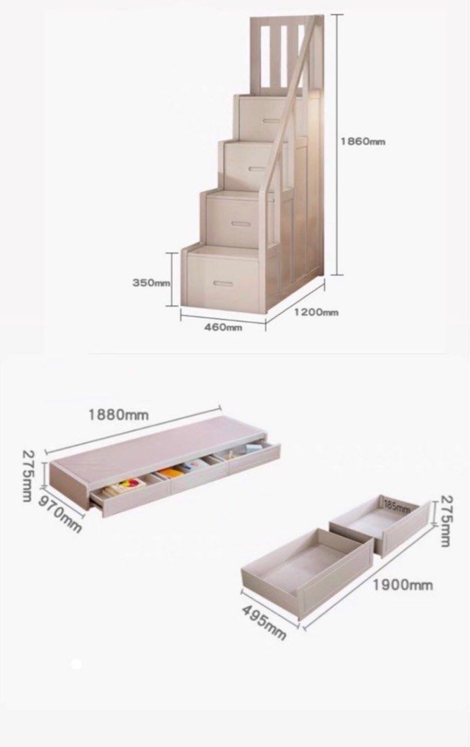 TADORE Modern Double Decker Bed