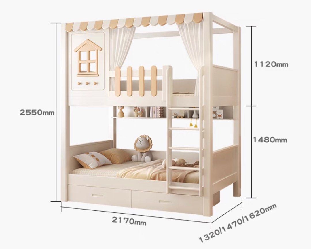 TADORE Modern Double Decker Bed