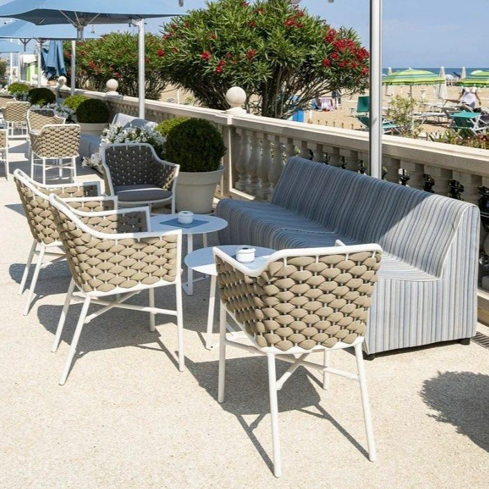 TAGORE Modern Rattan Outdoor Dining Chair - Radical Homes Singapore