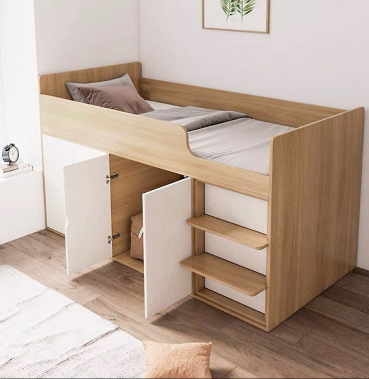 TANCREDI Japandi Storage Bedframe