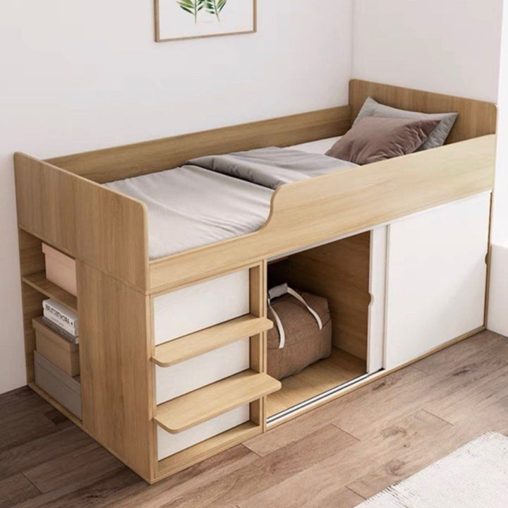 TANCREDI Japandi Storage Bedframe