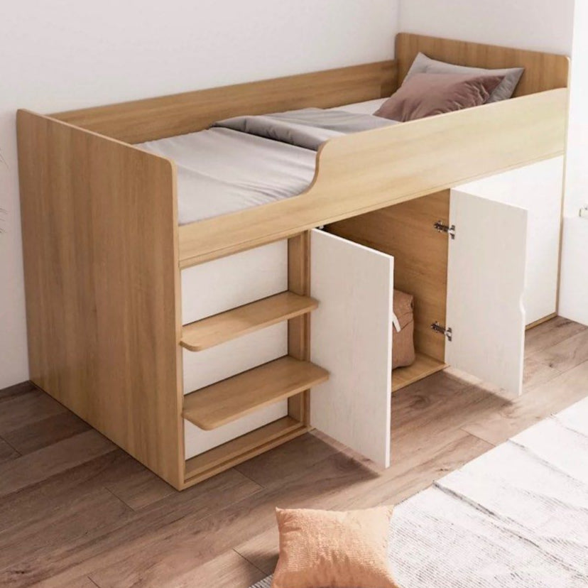 TANCREDI Japandi Storage Bedframe