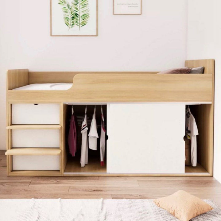 TANCREDI Japandi Storage Bedframe