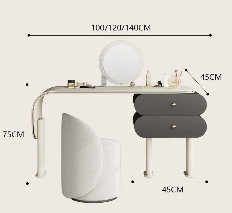 TATCHA Modern Vanity Table Set