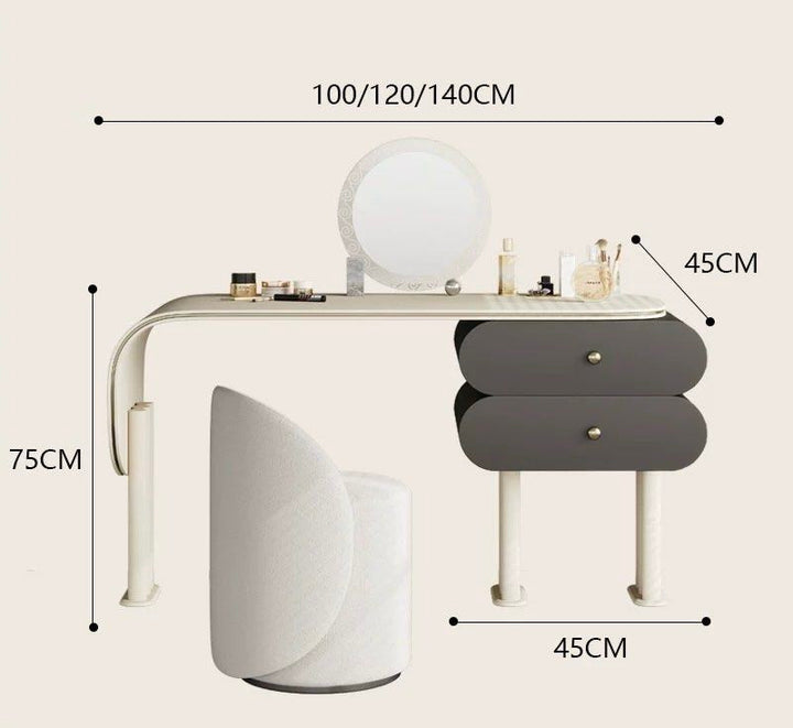 TATCHA Modern Vanity Table Set