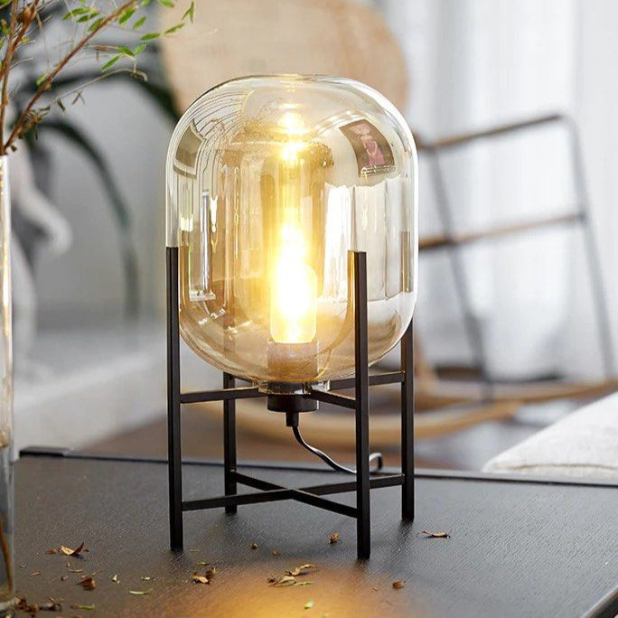 TATE Glass Floor/Table Lamp