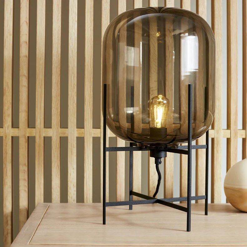 TATE Glass Floor/Table Lamp