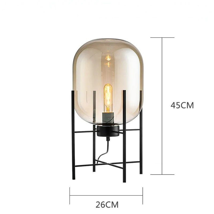 TATE Glass Floor/Table Lamp