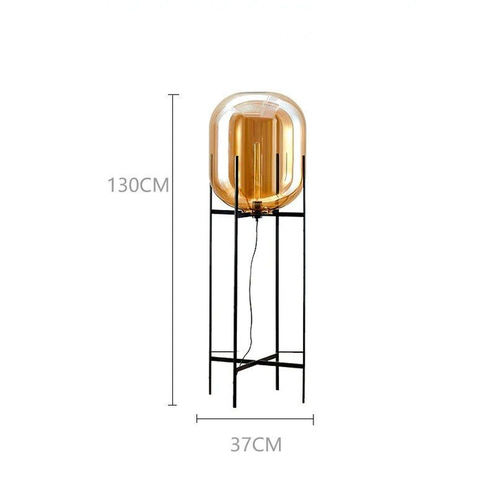 TATE Glass Floor/Table Lamp