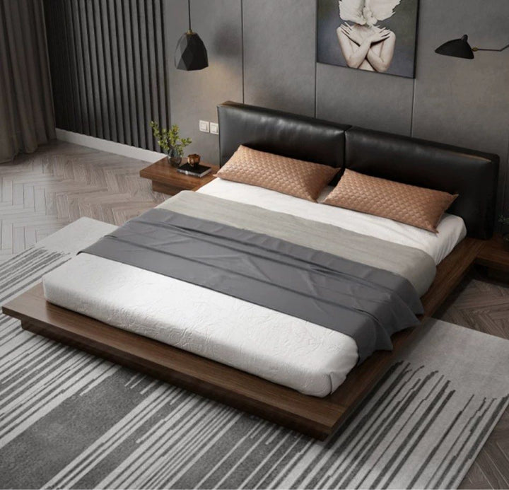 TAVIKA Japandi Platform Bedframe