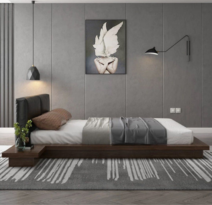 TAVIKA Japandi Platform Bedframe