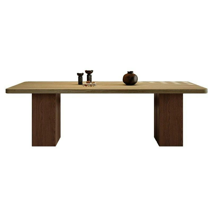 MOCRA Modern Travertine Dining Table