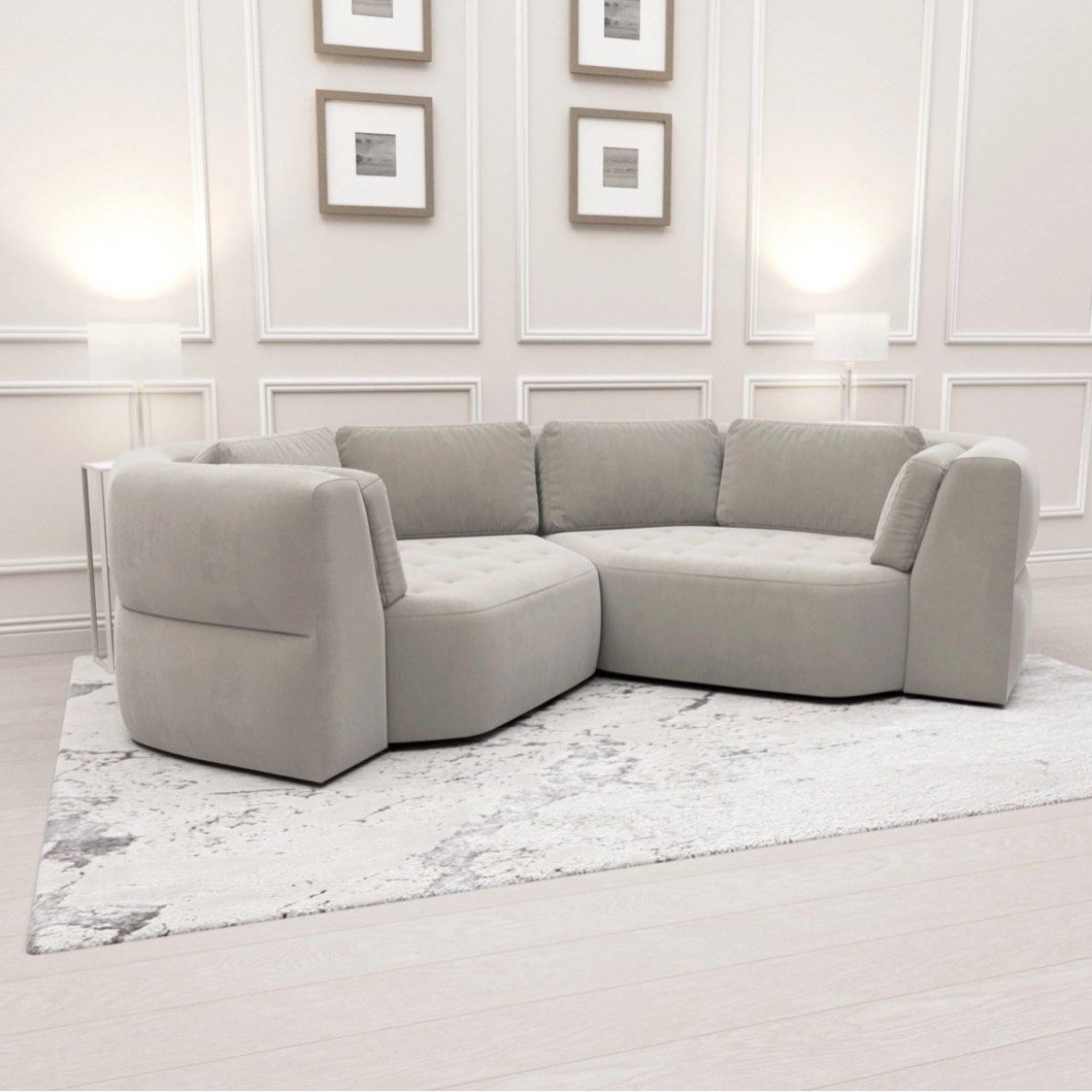 OPTRA Modern Velvet Sofa Daybed