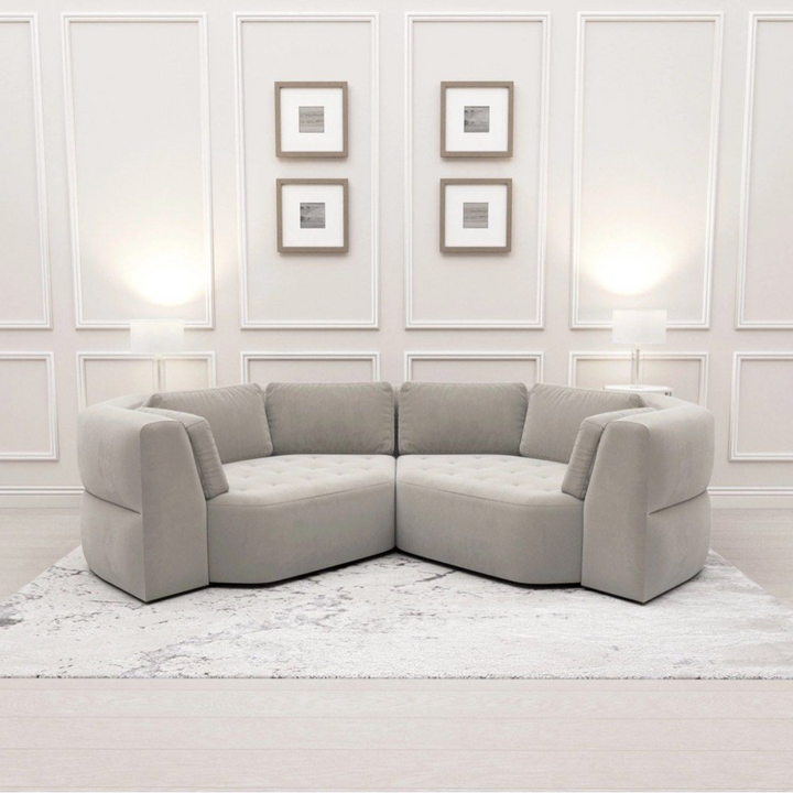 OPTRA Modern Velvet Sofa Daybed