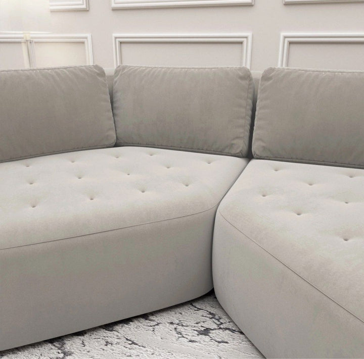 OPTRA Modern Velvet Sofa Daybed