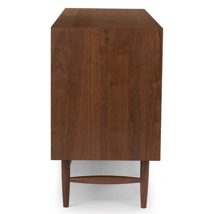 FRENZO Modern Walnut Chest Of Drawers