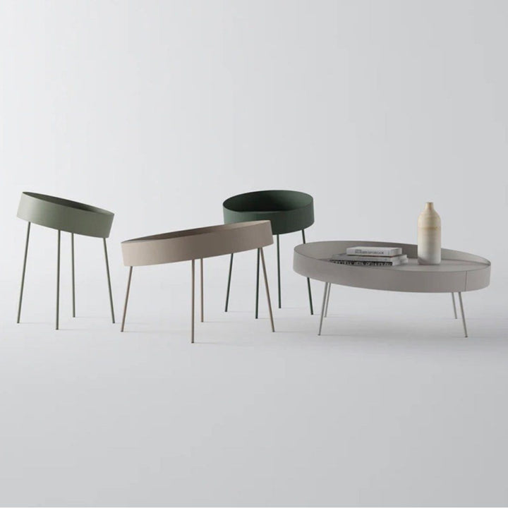 THIRSDAY Metal Coffee Table