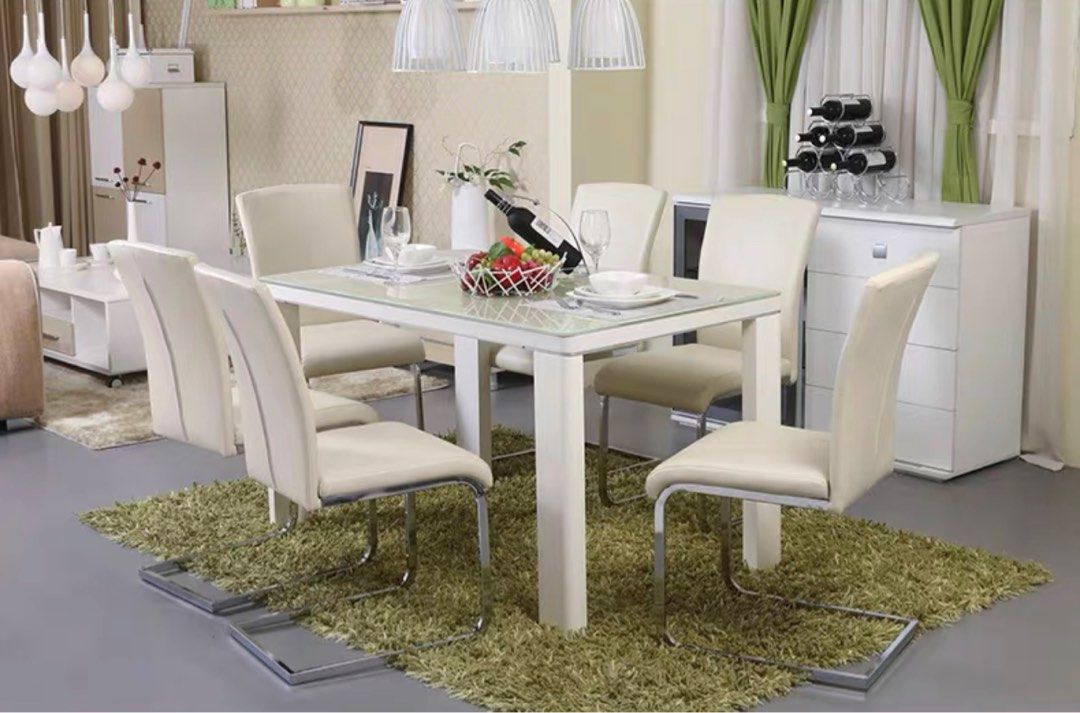 DONNA Minimalistic S Shape Dining Chair - Radical Homes Singapore