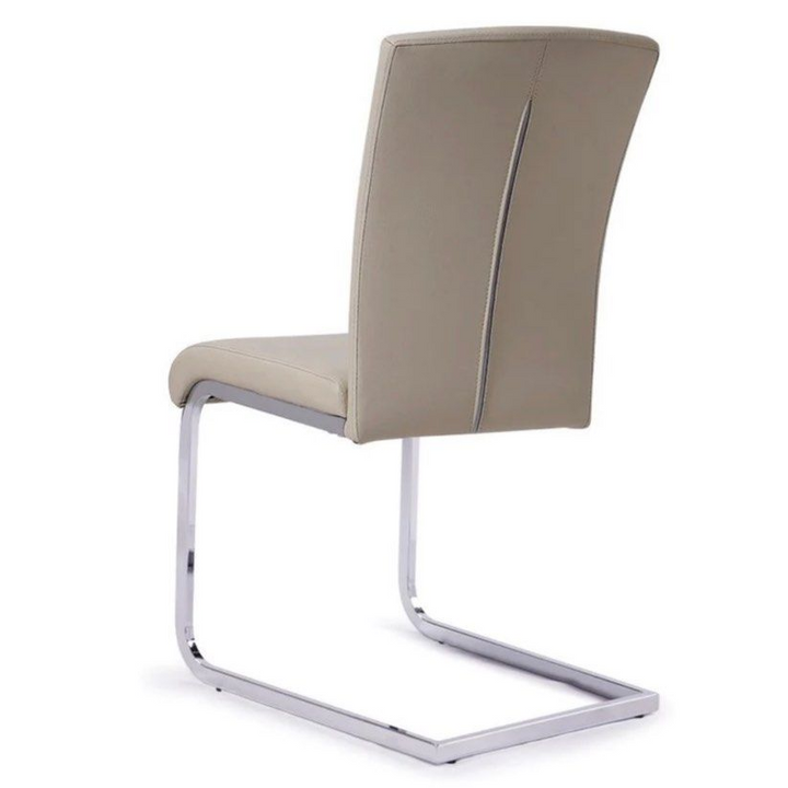 DONNA Minimalistic S Shape Dining Chair - Radical Homes Singapore