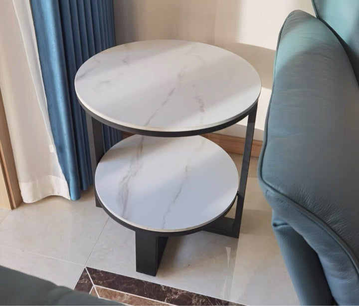 KOWALSKI Modern Marble Round Side Table