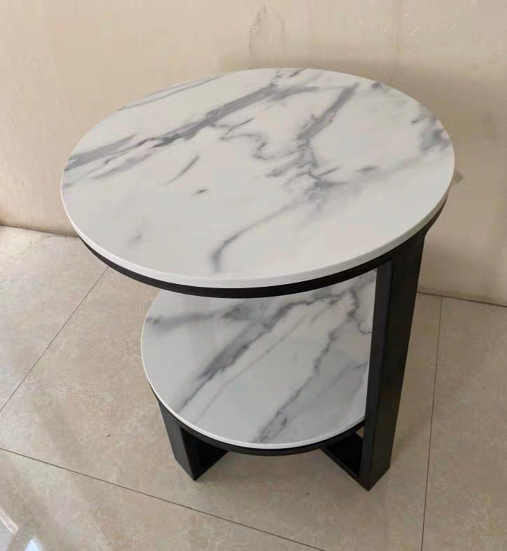 KOWALSKI Modern Marble Round Side Table