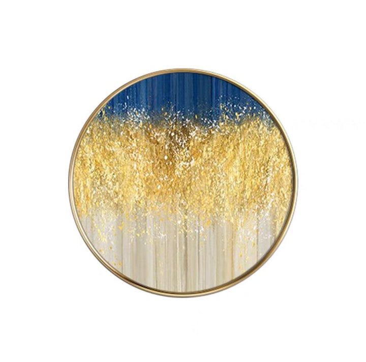 TINA Gold Dust Round Wall Art