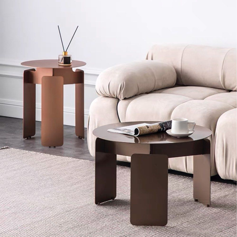 TEODOR Modern Round Coffee Table