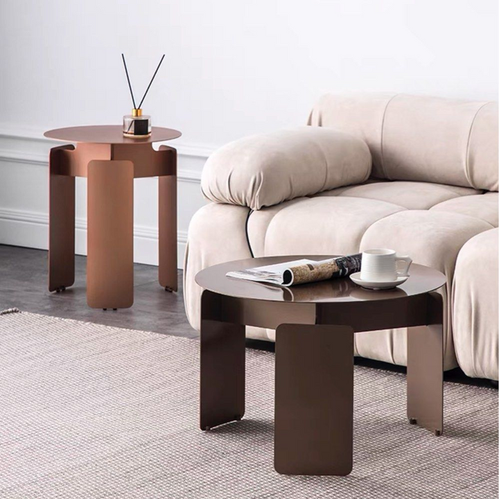 TEODOR Modern Round Coffee Table