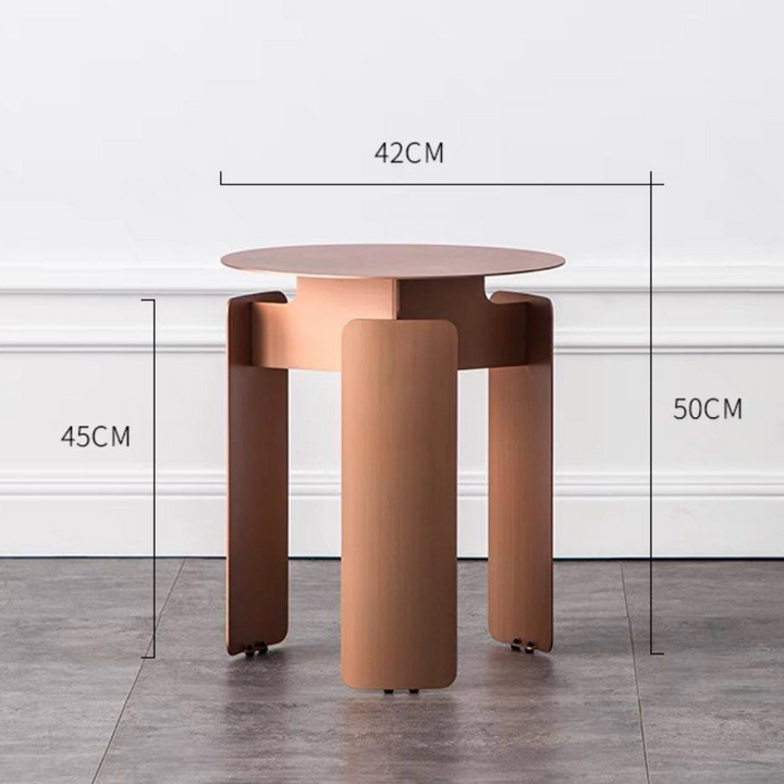 TEODOR Modern Round Coffee Table