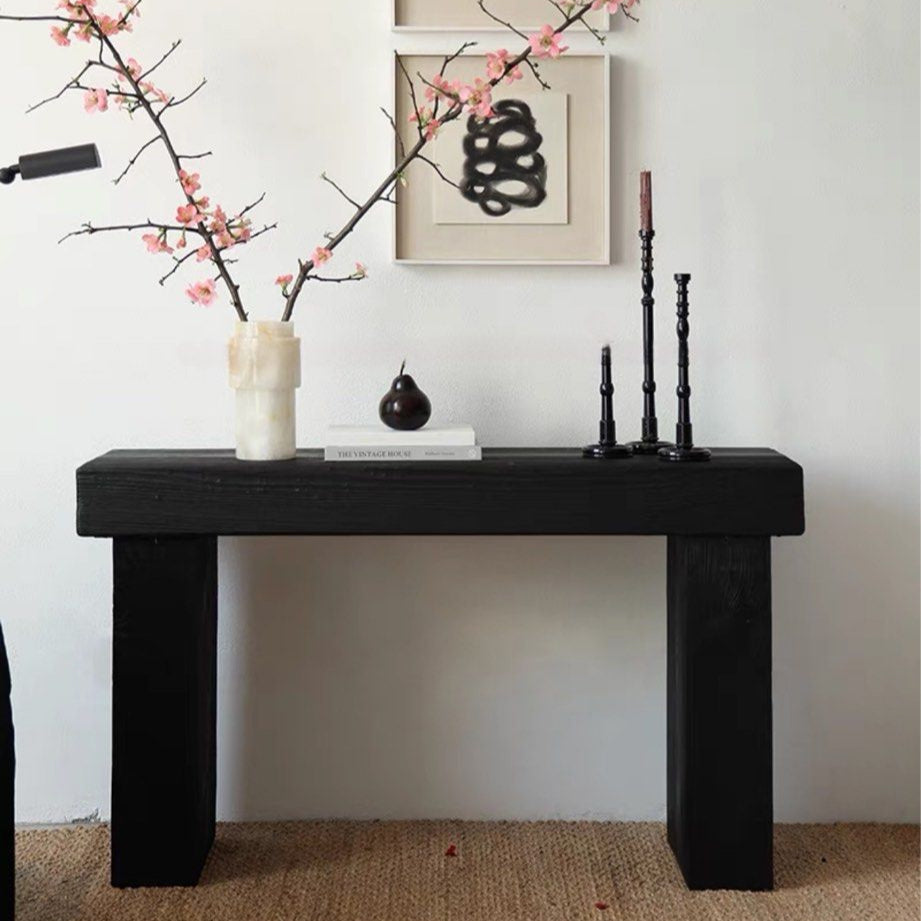 WENDY Rustic Solid Wood Console Table