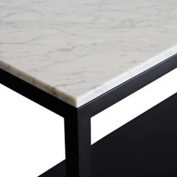 ODETTE Minimalist Marble Console Table