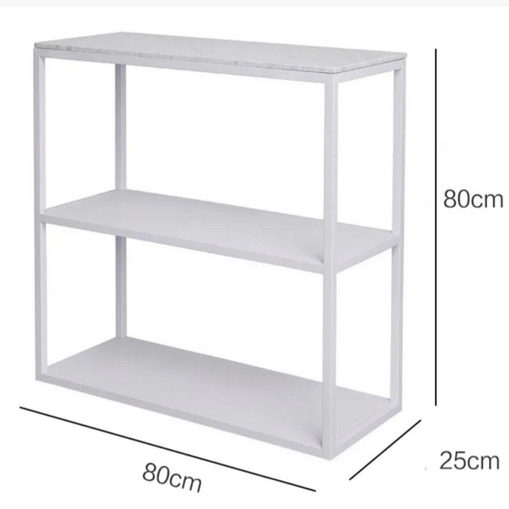 ODETTE Minimalist Marble Console Table