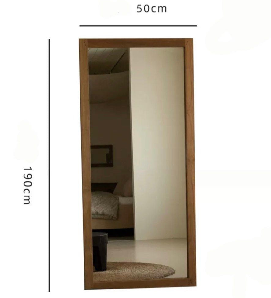 TRELIS Rustic Solid Wood Mirror