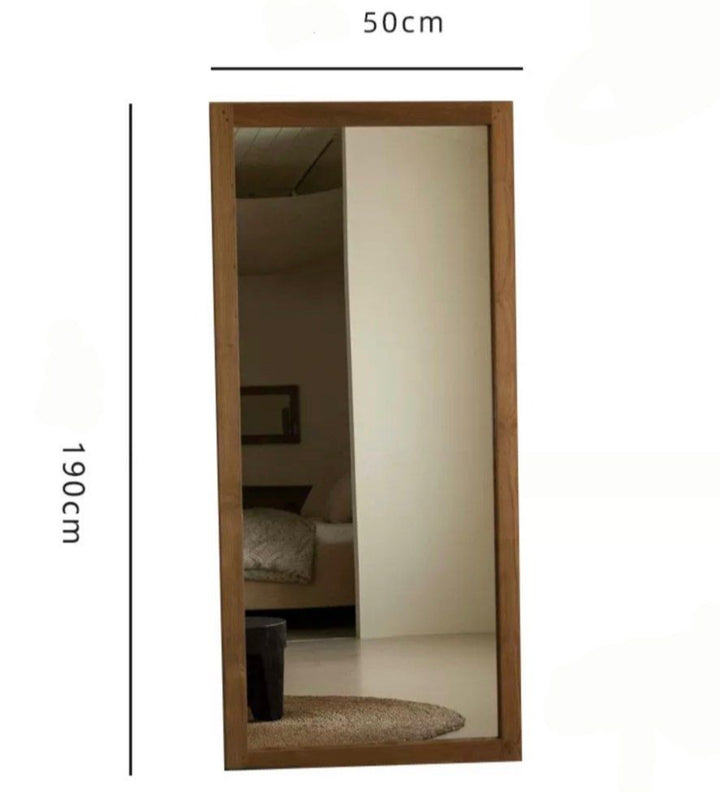 TRELIS Rustic Solid Wood Mirror