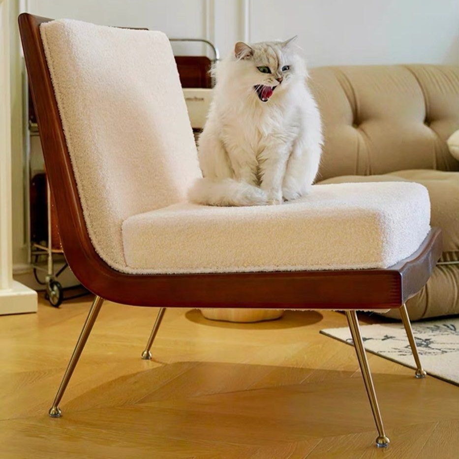 LARA Modern Boucle Lounge Chair