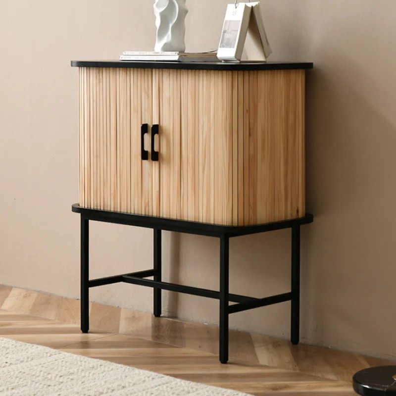 TRISHA 2 Door Wood Cabinet