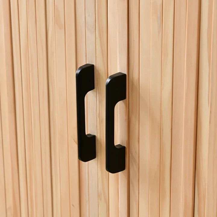 TRISHA 2 Door Wood Cabinet