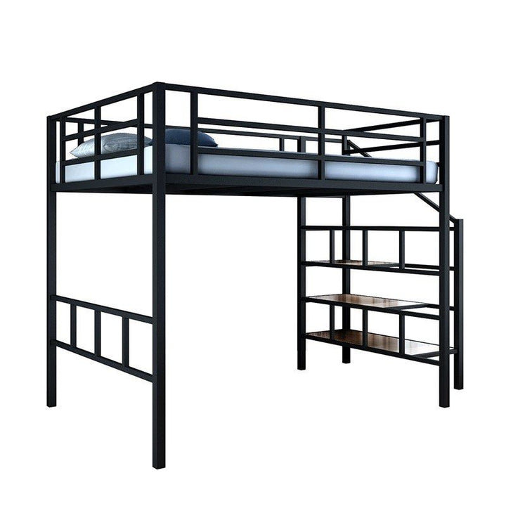TROYE Modern Industrial Loft Bed