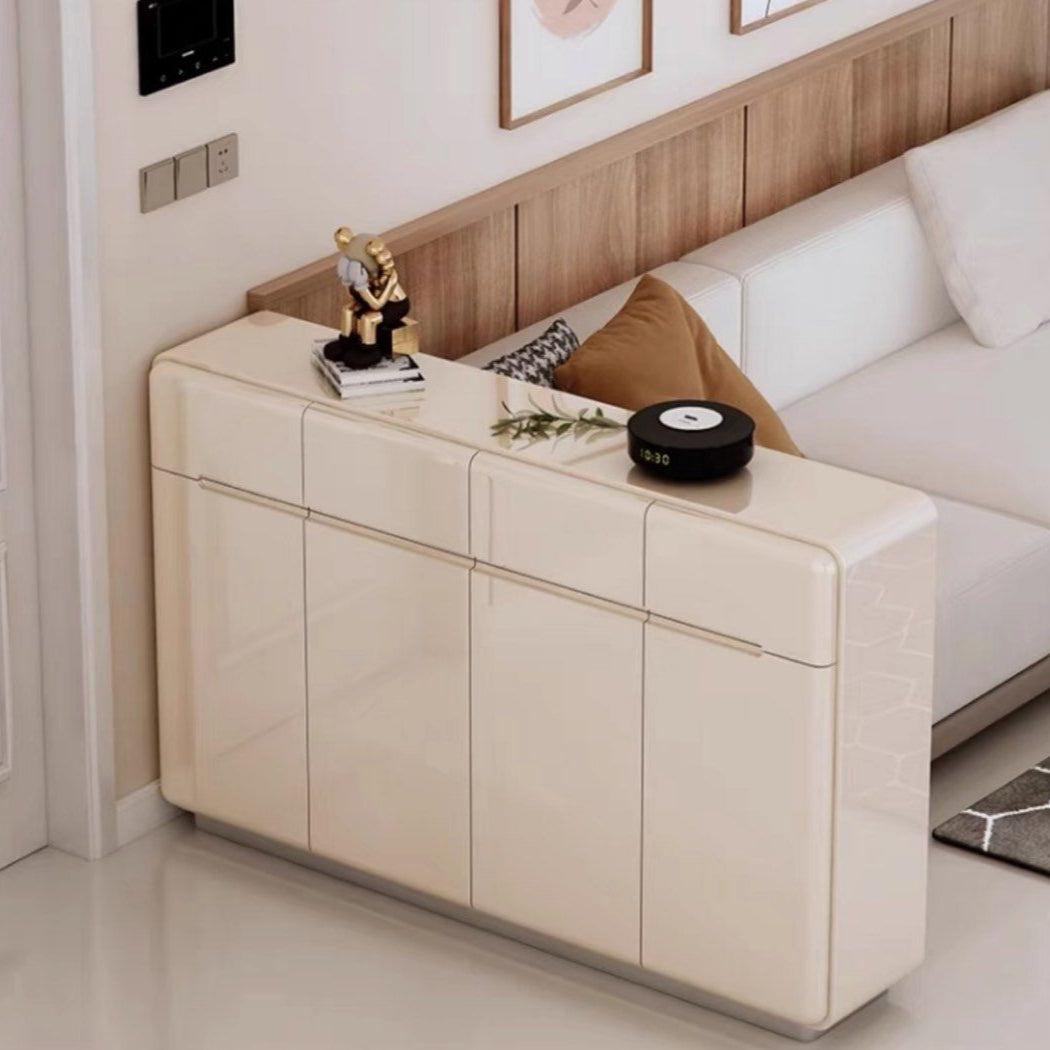 TURZE Modern Champagne Shoe Cabinet