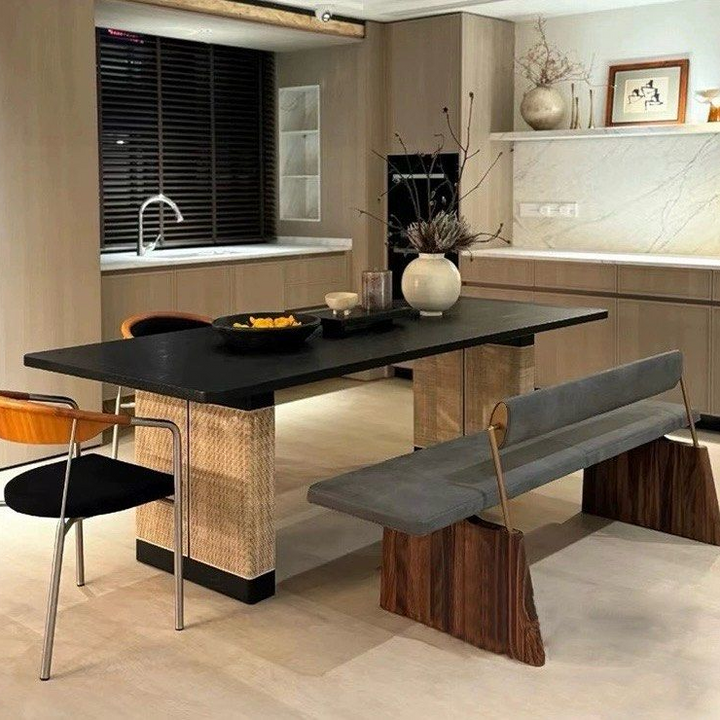 LAURENCE Modern Solid Wood Dining Table